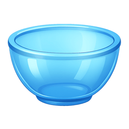 bát thủy tinh glass bowl