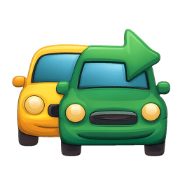 vượt xe to overtake
