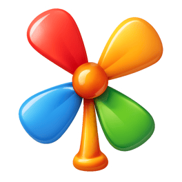 chong chóng pinwheel