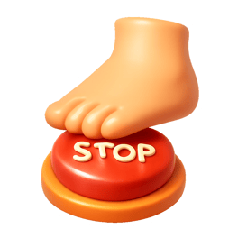 dừng lại to stop
