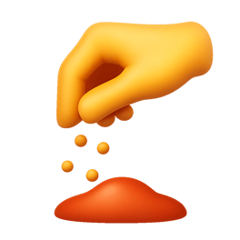 rắc to sprinkle