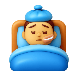 bị bệnh to get sick