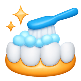 đánh răng to brush teeth