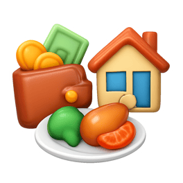 tiền sinh hoạt living expenses