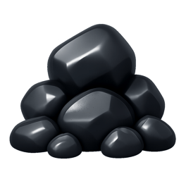 than coal