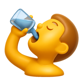 uống nước to drink water