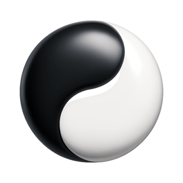 đen trắng black and white