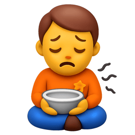 chịu đói menahan lapar