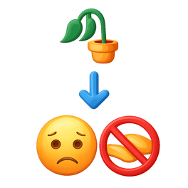không có lợi cho 불리하다