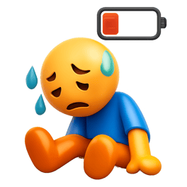 kiệt sức exhausted