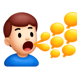 nói không ngừng bicara terus-menerus