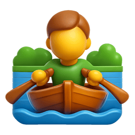 chèo thuyền to row