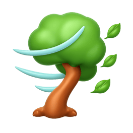 gió thổi wind blows